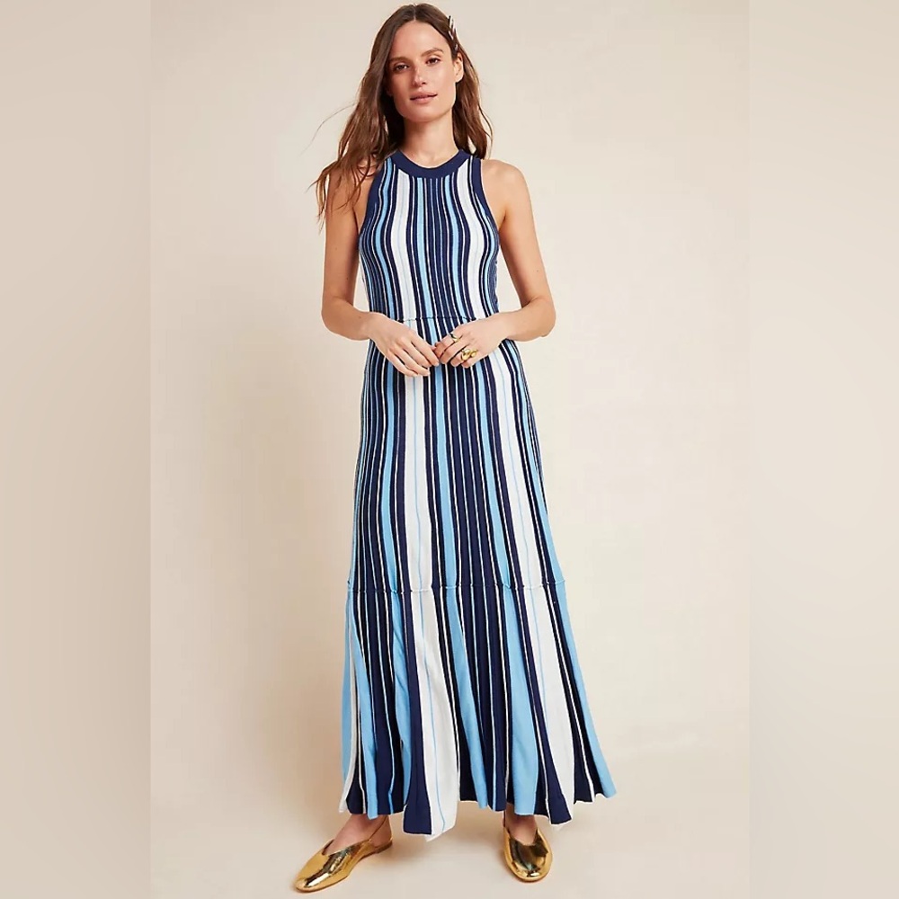 Anthropologie Maeve lisanne sweater maxi dress